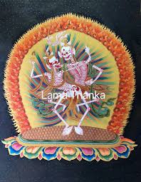 Chitipati Thangka Tibet Art Art