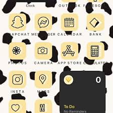 Ios14 Custom App Icons Lemon Iphone Aesthetic Digital Etsy App Icon Homescreen Iphone Iphone Icon
