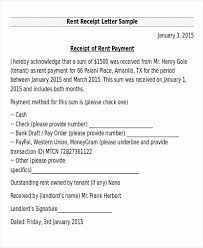 Proof Of Rent Payment Letter Luxury 10 Receipt Of Payment Letters Pdf Doc Apple Pages Receipt Template Lettering Confirmation Letter