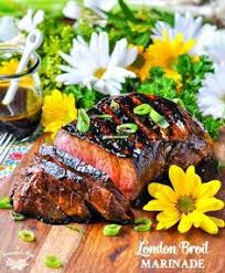 London Broil Marinade With Soy Sauce Balsamic Vinegar Worcestershire Sauce Olive Oil Fresh Lemon Ju London Broil Marinade London Broil London Broil Recipes