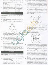 Cbse Solved Sample Papers For Class 10 Maths Sa2 Set A Sample Paper Maths Paper Sample Question Paper