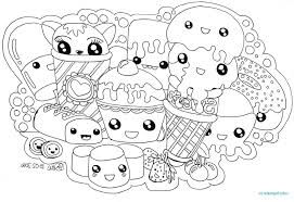 Dibujo Kawaii Para Colorear