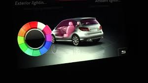 2015 Mercedes Benz B Class Tail Lights Ambient Lighting Presentation Review Youtube