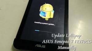 How To Update Asus Fonepad 7 To Lollipop Youtube