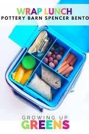 Wrap Lunch Packed In Pottery Barn Spencer Bento With Minted Labels From Growing U Pottery Barn Kids Lunch Boxes Bento Box Lunch For Kids Pottery Barn Bento Box