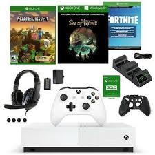 Microsoft Xbox One S All Digital 1tb Console 3 Games Bundle Minecraft Fortnite Minecraft Game Nowplaying Xbox One S Xbox One Xbox One S 1tb