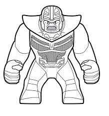 Lego Marvel Coloring Pages Thanos Lego Coloring Pages Lego Coloring Superhero Coloring Pages