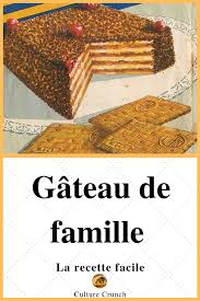 Gateau De Famille La Recette Facile Au Mascarpone Recette Gateau Sans Cuisson Gateau Sans Cuisson Recette