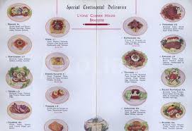 Lyons Tea Shops Google Search Lyons Corner House Corner House Tea House Menu