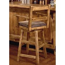 International Furniture 24 Inch Lodge Swivel Counter Stool With Arms Lacquer Bar Stools With Backs Rustic Bar Stools Wooden Swivel Bar Stools
