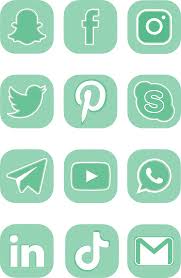 Social Media Mint Mint Green Wallpaper Iphone Mint Logo Green Aesthetic