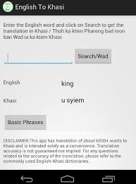 English To Khasi Translator For Android Apk Download