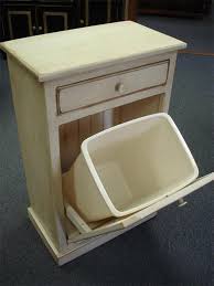 Amish Tilt Out Trash Bin Cabinet With Drawer Amish Furniture Furniture Primitive Furniture