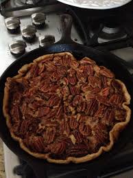 Iron Skillet Pecan Pie Karo Syrup Recipe Recipes Campfire Treats Syrup Recipe