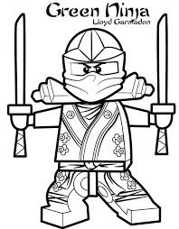 Lego Ninjago Green Ninja Coloring Page Ninjago Coloring Pages Lego Coloring Turtle Coloring Pages