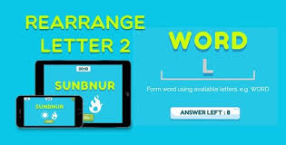 Rearrange Letters 2 Is A Html5 Game Where You Can Arrange The Letters And Make The Right Word By Given Description As A Words This Or That Questions Rearrange