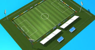 Soccer Field 3d Model Soccer Field Field Soccer