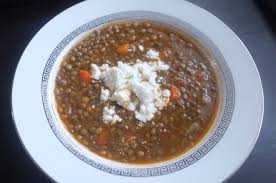 Greek Lentil Soup Fakhes In The Kitchen With Zoe Greek Lentil Soup Recipe Lentil Soup Recipes Delicious Soup