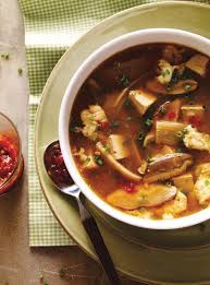 Soupe De Tofu Aigre Piquante A L Autocuiseur Ricardo Recipe Tofu Soup Hot And Sour Soup Cooker Recipes