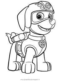Patrulla Canina Para Colorear Zuma