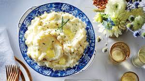 Goat Cheese Mashed Potatoes Recipe Recipe Cheese Mashed Potatoes Potatoes Mashed Potato Recipes