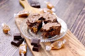 Brownie Marbre Chocolat Caramel Au Beurre Sale Recette Marbre Au Chocolat Caramel Au Beurre Recette Dessert