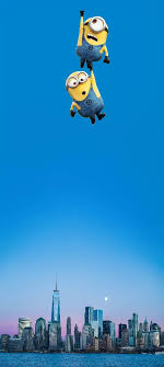 Redmi Note 9 Pro Minion 5 Notch Wallpaper In 2020 Black Background Wallpaper Wallpaper Cute Bunny Cartoon