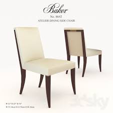 3d Models Chair Baker Atelier Dining Side Chair Side Chairs Chair Side Chairs Dining