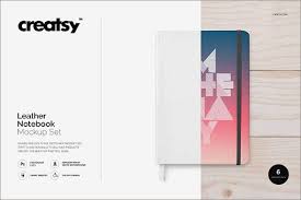 Leather Notebook Mockup Set Spiral Notebook Mockup Open Notebook Mockup Notebook Cover Mockup Notepad Mockup Mockup Leather Notebook Free Psd Mockups Templates