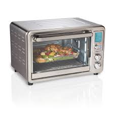 Hamilton Beach Sure Crisp Digital Air Fryer Toaster Oven With Rotisserie 31193 Walmart Com Walmart Com