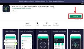How To Download And Install Cm Security Open Vpn For Pc Windows 10 8 7 And Mac Mangaaz Net Installation Windows 10 Security