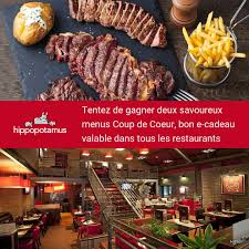 Tentez De Gagner Deux Savoureux Menus Coup De Coeur Bon E Cadeau Valable Dans Tous Les Restaurants Savoureux Jeu Concours Menus