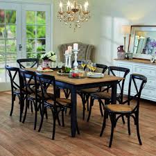 Image Result For Black Crossback Chair Cross Back Dining Chairs Dining Room Design Cottage Dining Rooms