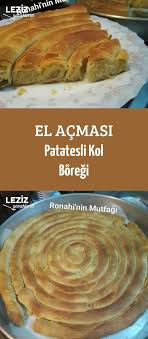 El Acmasi Patatesli Kol Boregi Leziz Yemeklerim Yemek Tarifi Leziz Yemek Yemek Tarifleri Yemek