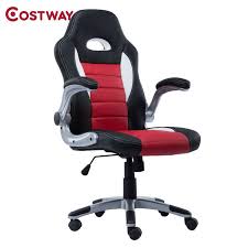 Costway Ergonomic Office Computer Chair Armchair Executive Chair High Back Lift Chair Swivel Chair Office Chair Office Desk Chair Office Furniture Accessories