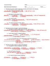 How many moles of argon atoms are present in 11.2 l of argon gas at stp? Mole Conversion Worksheet Doc Template Pdffiller