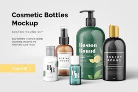 105 Product Packaging Mockups Free Premium Cosmetics Mockup Cosmetic Bottles Bottle Mockup