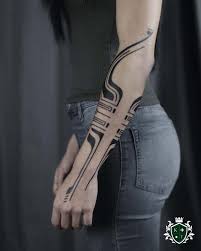 Kadin Kol Kaplama Dovme Modelleri Tribal Tattoos Custom Temporary Tattoos Tattoos