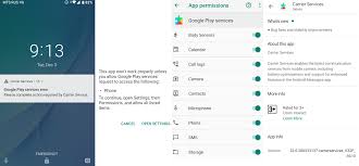 What about with the use of root and or system permissions (having the app as system app) to force the system to think this is an app with carrier. Google Play Services Error Action Required By Carrier Services Access To Phone Already Granted Android Community