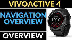 Navigation Setup And Overview Garmin Vivoactive 4 Tutorial Youtube
