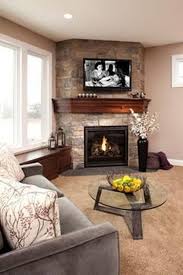 15 Corner Fireplace Ideas For Your Living Room To Improve Home Interior Visual Corner Fireplace Living Room Fireplace Furniture Living Room With Fireplace