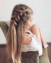 Gorgeous fishtail braid for summer. 100 Cute Easy Summer Hairstyles For Long Hair Long Hair Styles Gorgeous Braids Hair Styles