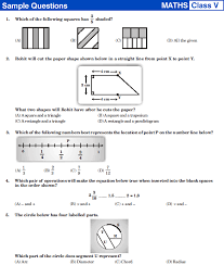 Nstse Class 5 Maths Sample Questions Sample Question Paper This Or That Questions Question Paper