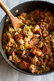 One Pan Jambalaya Recipe Jambalaya Recipe Recipes Healthy Chicken Dinner