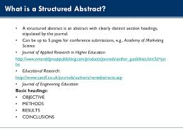 Writing Abstracts And Introductions