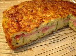 Special Regime Dukan Clafoutis De Courgettes Au Jambon Dukan Recettes De Cuisine Recette Cuisine
