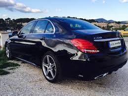 Profile Arriere Classe C Pack Amg Noir Mercedes Car Bmw