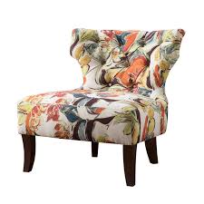 Waterton Wingback Chair Wingback Chair Tufted Side Chair Armless Accent Chair