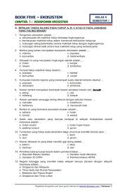 Download Soal Tematik Kelas 5 Semester 1 Tema 5 Subtema 1 Ekosistem Komponen Ekosistem Rief Awa Blog Download Kumpulan Ekosistem Matematika Kelas 5 Ipa