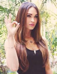Megan Fox Hair Inspiration Brown With Lighter Streaks Megan Fox Hair Long Hair Styles Megan Fox Style